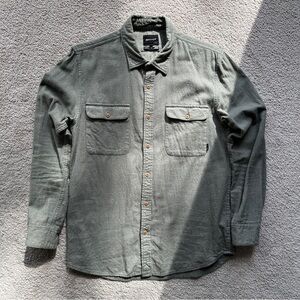 Quiksilver Long-Sleeve Flannel Button-Down Shirt